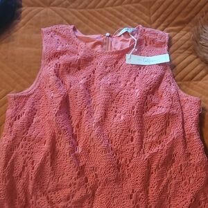 Trina Turk Vibrant Coral Top